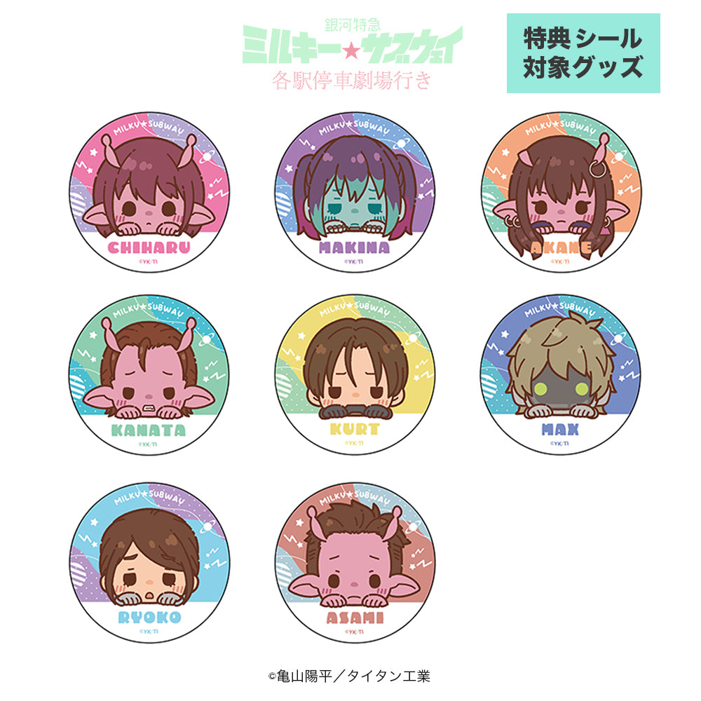 トレーディングミニキャラ缶バッジ