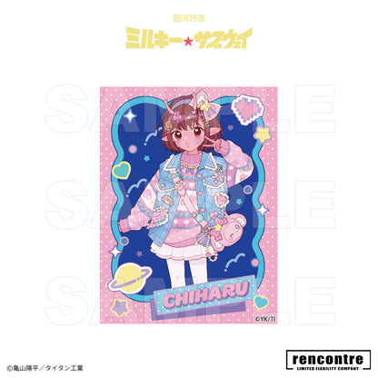 銀河特急 ミルキー☆サブウェイ　トレーディングミニフォトカード (2枚入り)　motto cafeコラボver.