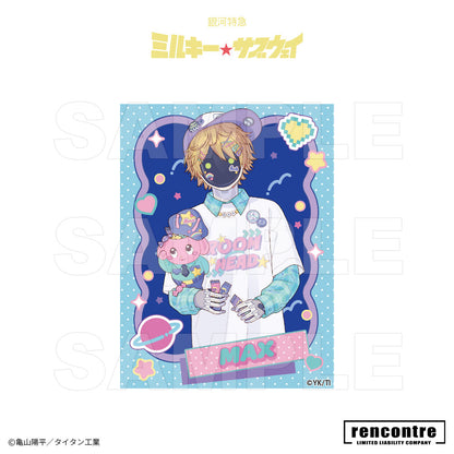 銀河特急 ミルキー☆サブウェイ　トレーディングミニフォトカード (2枚入り)　motto cafeコラボver.