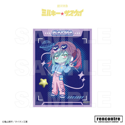 銀河特急 ミルキー☆サブウェイ　トレーディングミニフォトカード (2枚入り)　motto cafeコラボver.