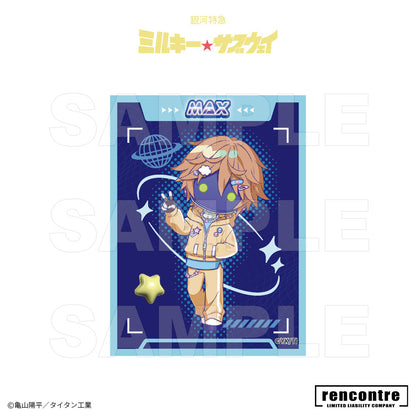 銀河特急 ミルキー☆サブウェイ　トレーディングミニフォトカード (2枚入り)　motto cafeコラボver.