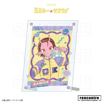銀河特急 ミルキー☆サブウェイ　アクリルフォトスタンド motto cafeコラボver.