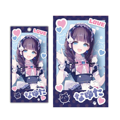 nayuta　emo cafeコラボ　アクリルキーホルダー＆シールセット
